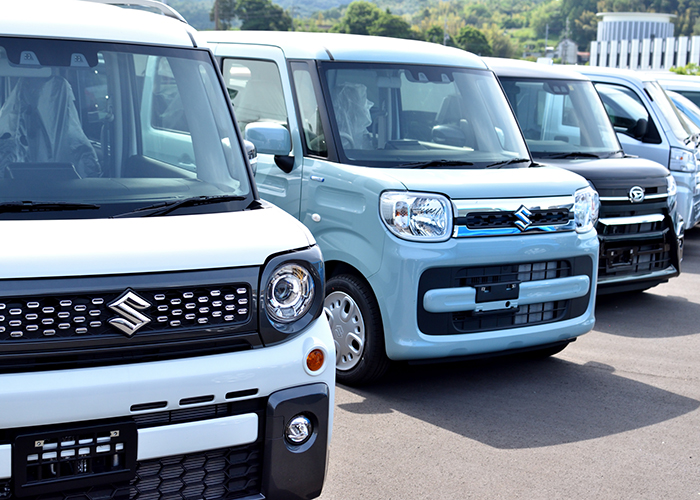 展示在庫車500台